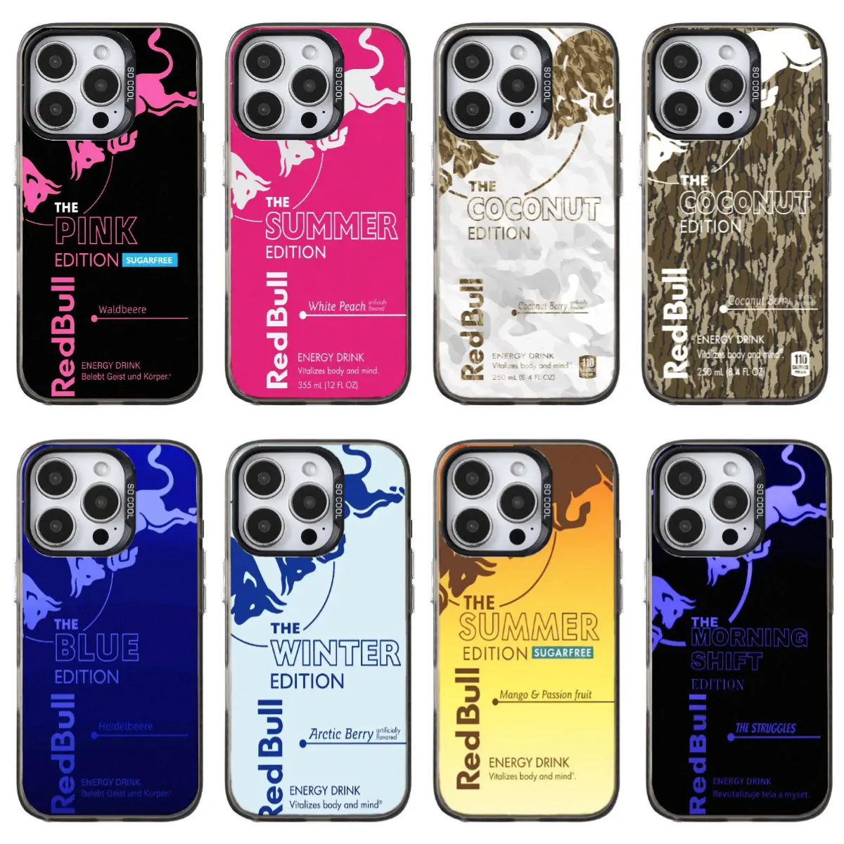 RB Energy Drink phone Cases For iPhone 12-17 Promax Pro Plus & Samsung Galaxy S22-S26 Ultra Plus,Mobile phone accessories,Perfect for Her/Him fashionable gift
