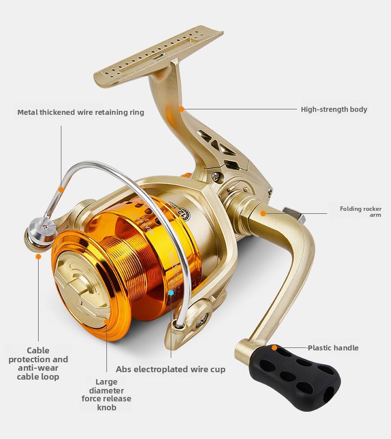 Spinning Reel for Raft Lure Long Casting Sea Rod Anchoring Rock Fishing Durable Corrosion Resistant Smooth Spool Drag System Comfortable Grip Lightweight Portable Large Cast Net with Sinker cane pole loudest Steel Cowboy Bull Cutter Knife