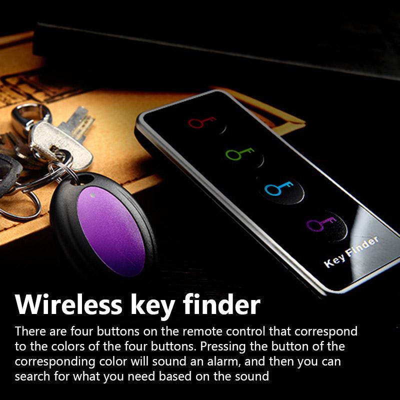 New 4 in 1 Anti-Lost Key Finder Wireless Locator Multifunctional Search Distance Key Locator Tracker For Child Pet Wallet