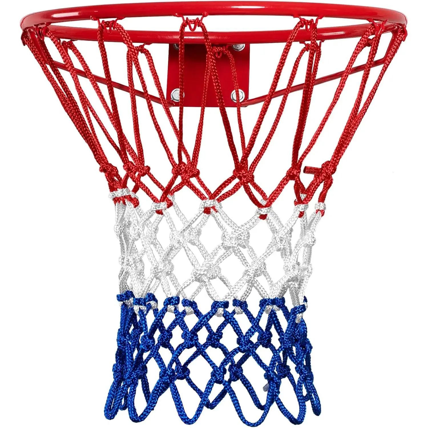 Basketball Net , 2025 Upgrade Thick Professional Basketball Nets Heavy Duty Outdoor,  Weather Anti Whip Color Never Fade -12 Loops