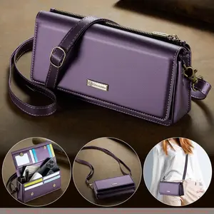 Me30 Max Large Capacity Multi-Functional Shoulder Bag, RFID Blocking, 4.0-7.5 Inch Phone Compatible, Adjustable Strap, Wallet Slot