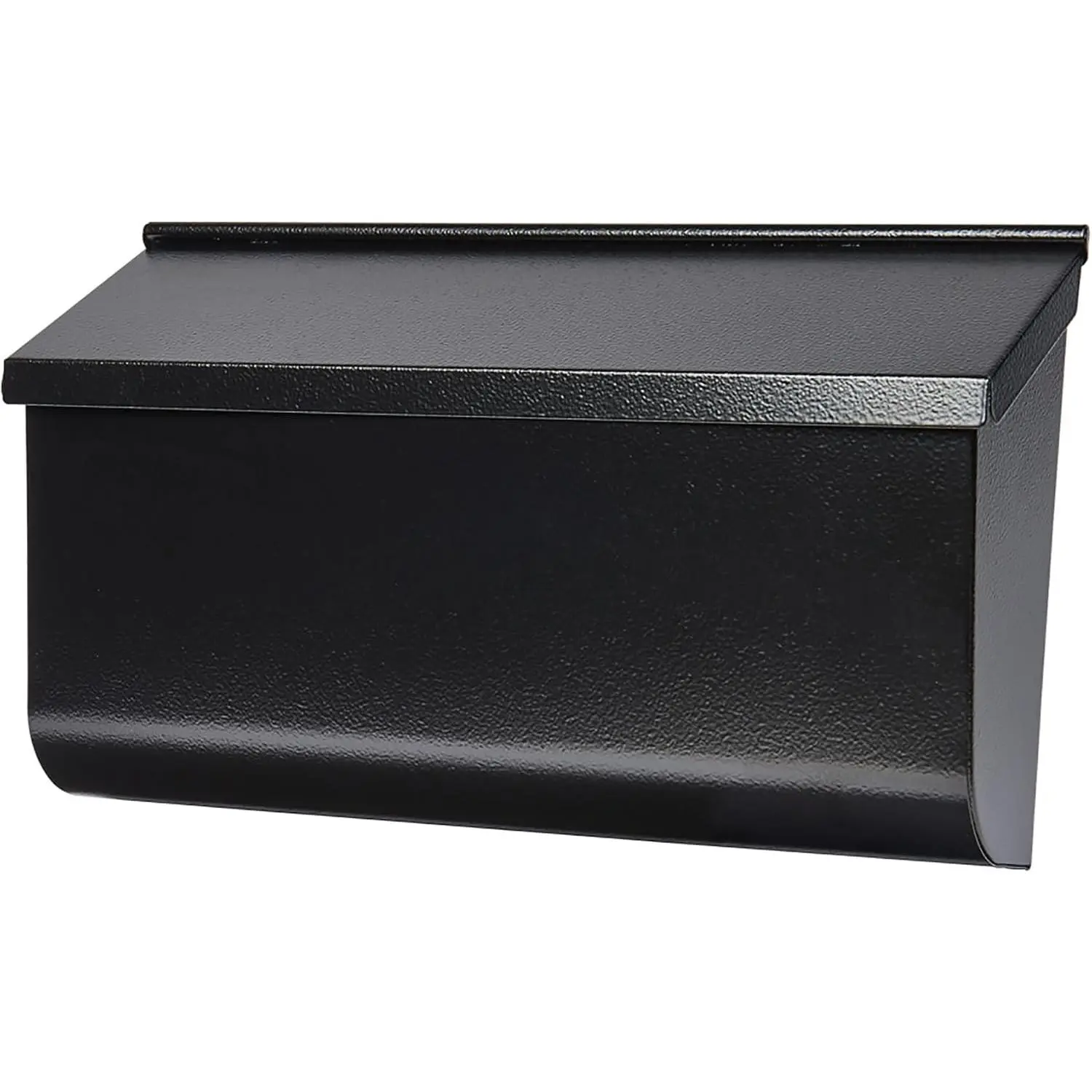 Woodlands Steel Wall Mount Mailbox, Textured BlackGift