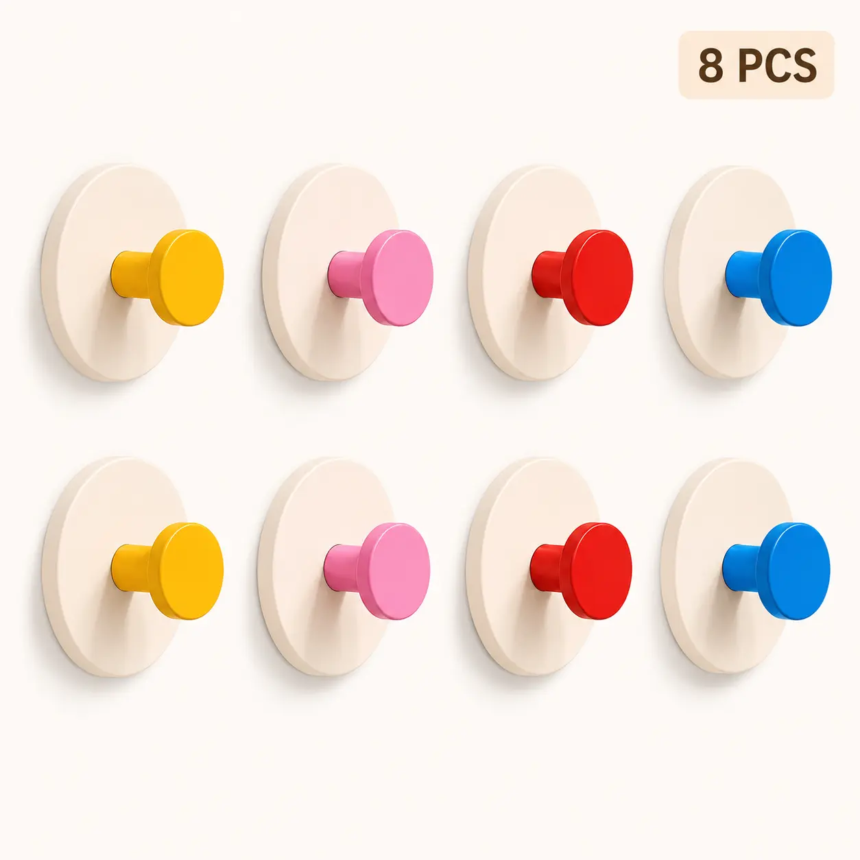 Dopamine Wall-Mount Suction Cup Hooks, Heavy-Duty Reusable No-Drill Waterproof Vacuum Hooks for 1 Versatile Sports & Outdoor Accessory Hanging, Home Daily Necessities Organization