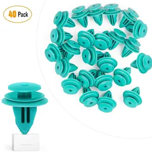 Nilight 25 Pcs Toyota Head 18mm Hole 9mm Trim Door Panel Retainer Clips For Sienna Corolla Camry Tacoma Tundra Sequoia Matrix Prius RAV4 Scion Avalon Land Cruiser