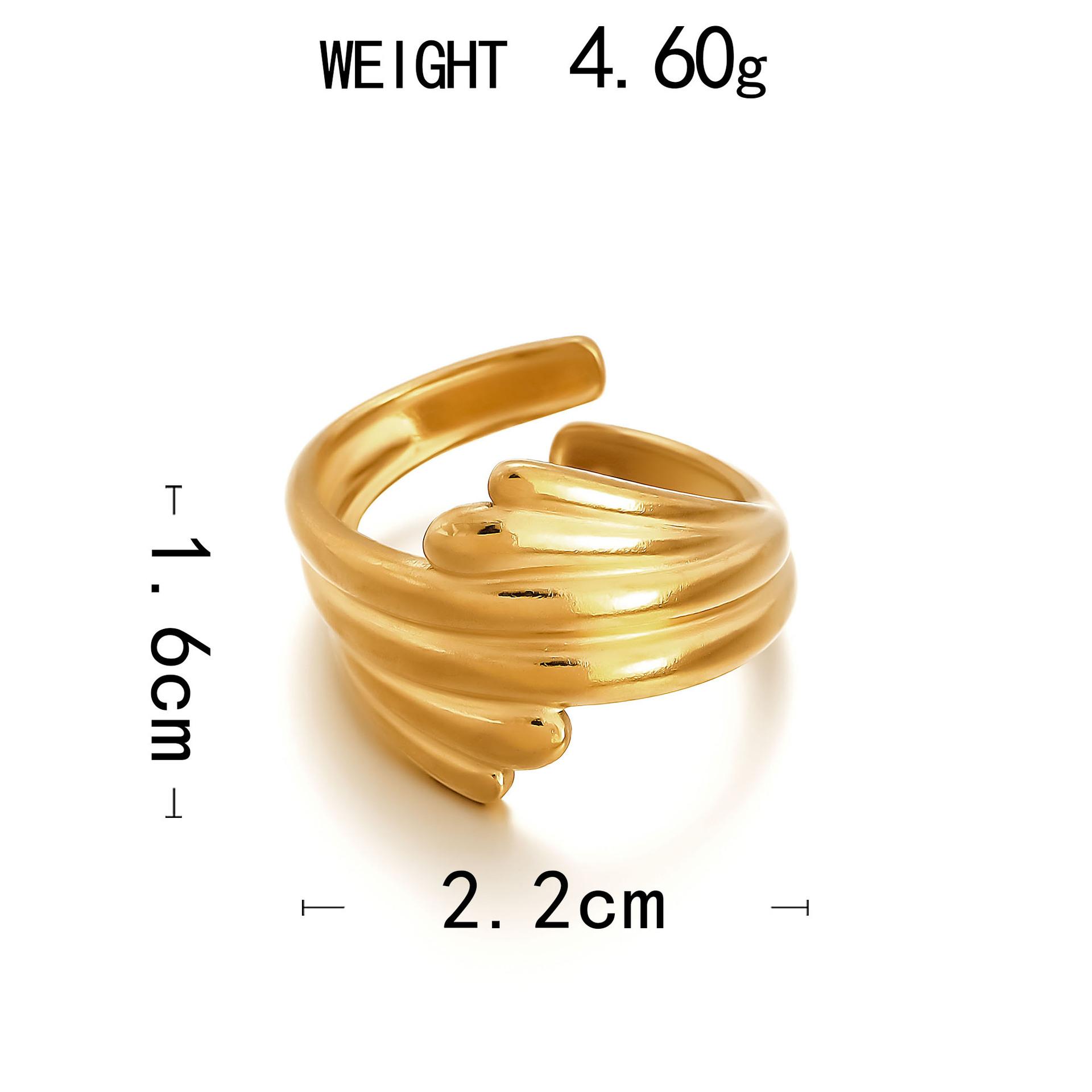 22 Pcs Vintage Gold Adjustable Open Ring Set, Boho Gold Stackable Rings, Hypoallergenic Summer Jewelry for Women