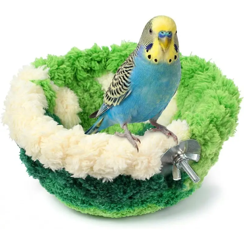 Bird Nest for Cage Small Breeding Bed Bird Hanging Hammock for Parakeet Budgie Cockatiel Conure Small Birds Parakeet Cage Accessories Bird Cage Accessory Bird Supplies