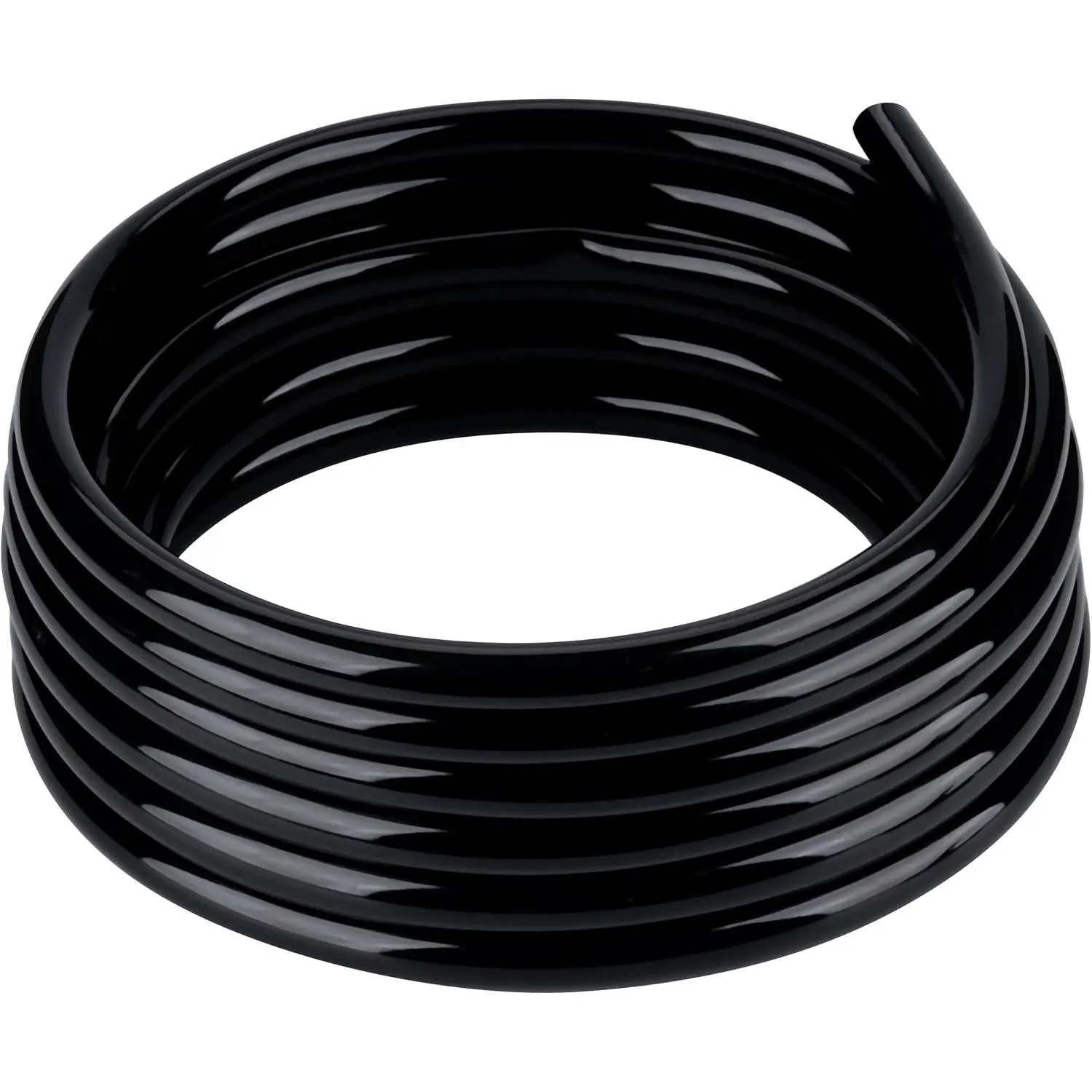 Black Vinyl Tubing 3/8” id - 10 Ft PVC Flexible Plastic Irrigation Hose