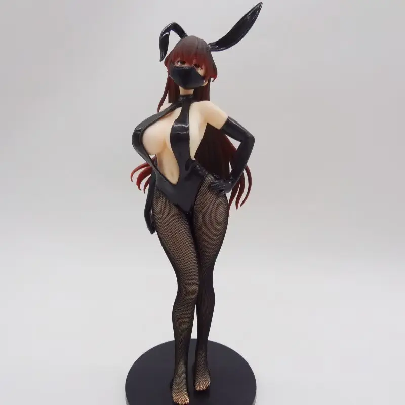 Kawaii Rabbit Girl Figure, North Field Dragon Horse Anime Model, Sexy Female Character Statue, Collectible Display Piece, Cute Handmade Design