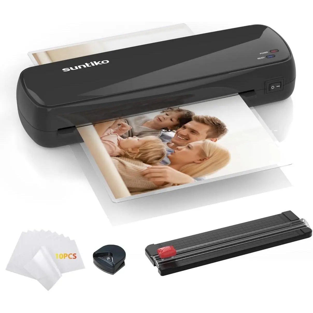 Versatile Laminator Machine,It has Quick Warm Up, Fast Laminating Documentation and Photos, Increases Their Long Term Color Preservation. Suitable for Family, Office and School A4/A5/A6 Size, A4/A5/A6 Sizes, Compact