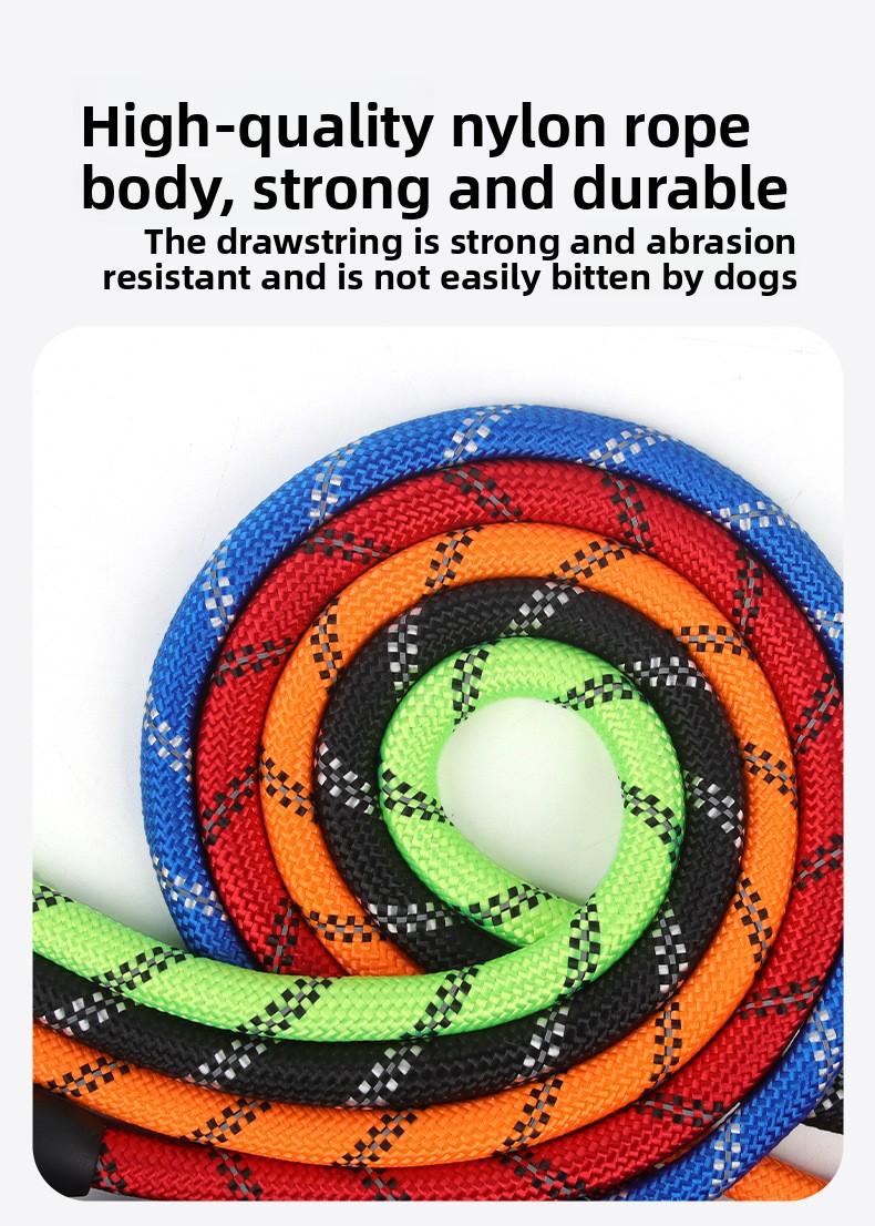 3-in-1 Reflective Dog Leash for Medium Large Dogs, Heavy Duty 3 Way No Tangle Multiple Dog Leash with 360° Swivel Clips, Comfortable Anti-Slip Padded Handle, Detachable Flexible Combination Pet Walking Lead, High Visibility Reflective Safety Dog Leash for