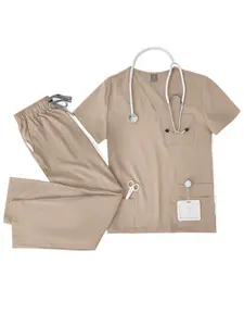 Women Breathable Quick Dry Comfortable Scrub Set Medical Work Uniform Nurse Doctor Hospital Uniform For Clinic Staff Working