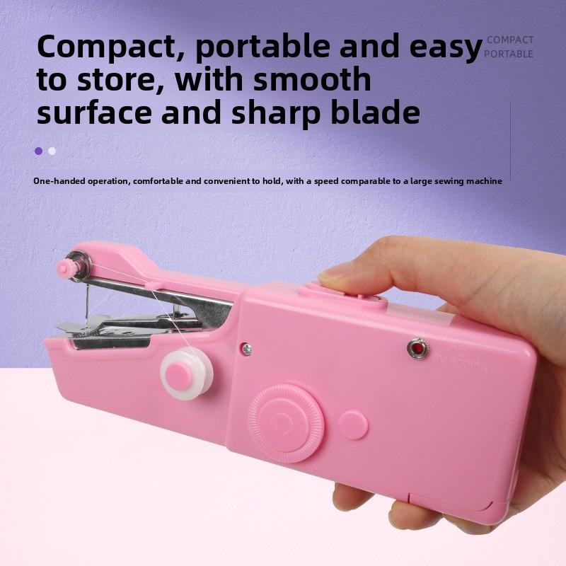 Handheld Electronic Sewing Machine Portable with Neat and Flexible Hemming for Home Use