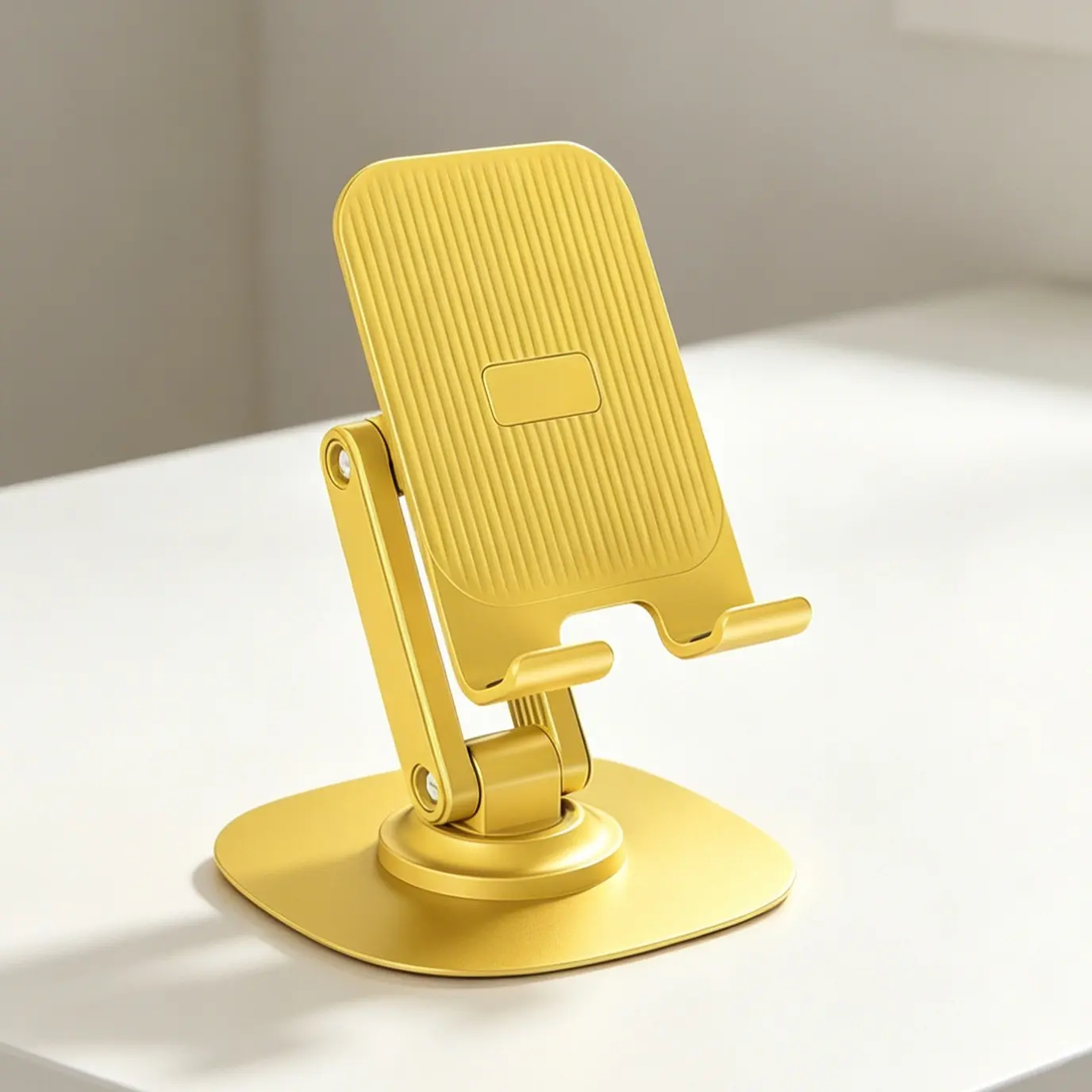 New 360-Degree Rotating Phone Stand, Portable Foldable Desktop Holder for Phones and Tablets, Ideal for Students, Office, Video Calls, Entertainment