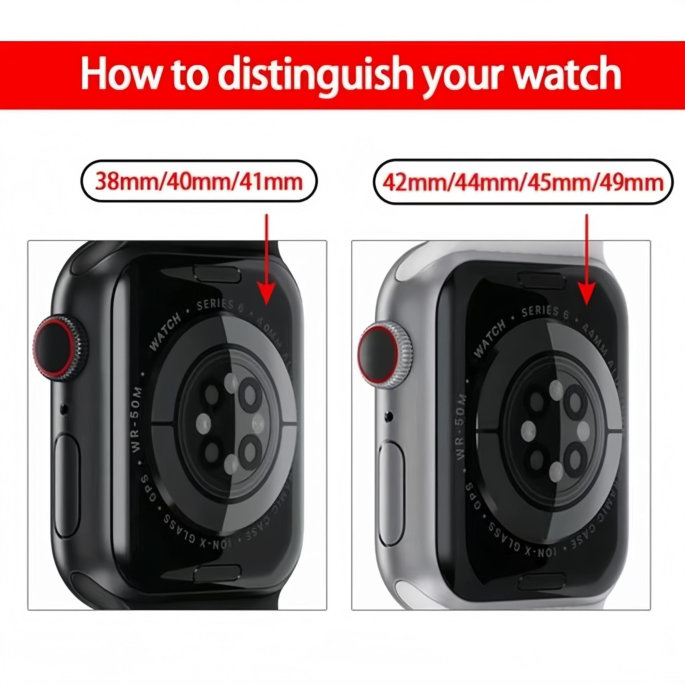 Ultra-Thin Hard PC Watch Screen Protector Case (49mm), Built-In Tempered Glass for iWatch Ultra/Ultra 2, Durable Protective Cover