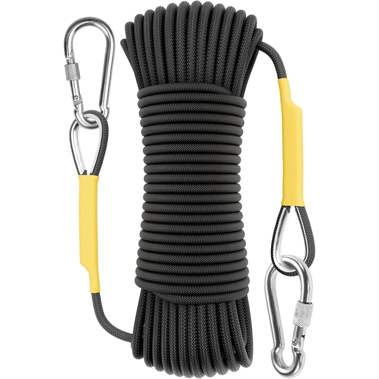 Climbing Rope 10M(32ft) 20M(64ft) 30M(96ft) 50M(160ft) 70M(230ft) 152M(500FT) 352M(1000FT) Static Rock Climbing Rope for Escape Rope Ice Climbing Equipment Fire Parachute