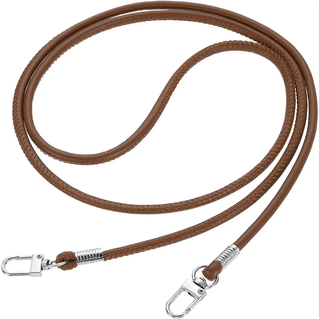 Crossbody  Chain Strap, Thin Soft PU Leather Handbags Strap for Small Bag Purse Clutch Phone Case