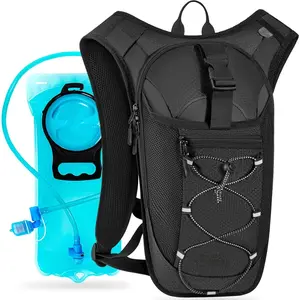 Hydration Backpack with 2L Water Bladder, Lightweight Hydro Pack  Cycling, Running, Hiking, Climbing