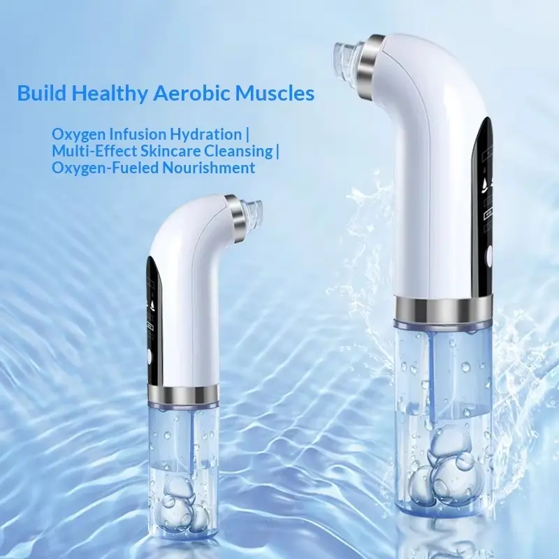 Black Pore Vacuum Remover Electric Micro Bubble Cleanser USB Recharge Beauty Device Skin Care Instrument Tool