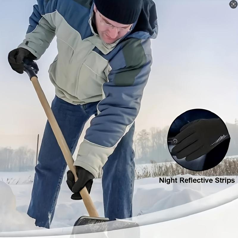 [Warm Winter Gloves] Cold Weather Warm Gloves, Winter Gloves for Men And Women - Freezing Work Gloves Set, Suitable for Running, Driving, Cycling, Work, Hiking, Touch Screen Gloves