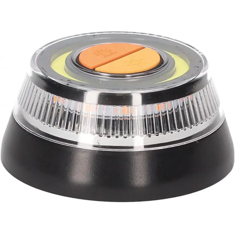 V16 Car Emergency Warning Light, Vehicle Hazard Beacon with Magnetic Mount, Dustproof & Waterproof, 3 Light Modes: Strobe Flash, High Bright White Top Light, Low Bright White Top Light