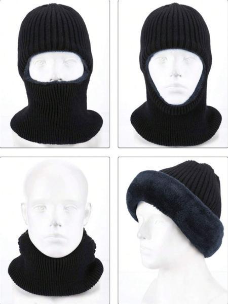 Men's Thermal Ski Mask Winter Knitted Balaclava Windproof Full Face & Neck Protection Soft Imitation Cashmere Ideal for Outdoor Sports Cold Weather Sun Protection Men's Thermal Ski Mask Winter Knitted Balaclava Windproof Full Face & Neck Protection Soft Imitation Cashmere Ideal for Outdoor Sports Cold Weather Sun Protection