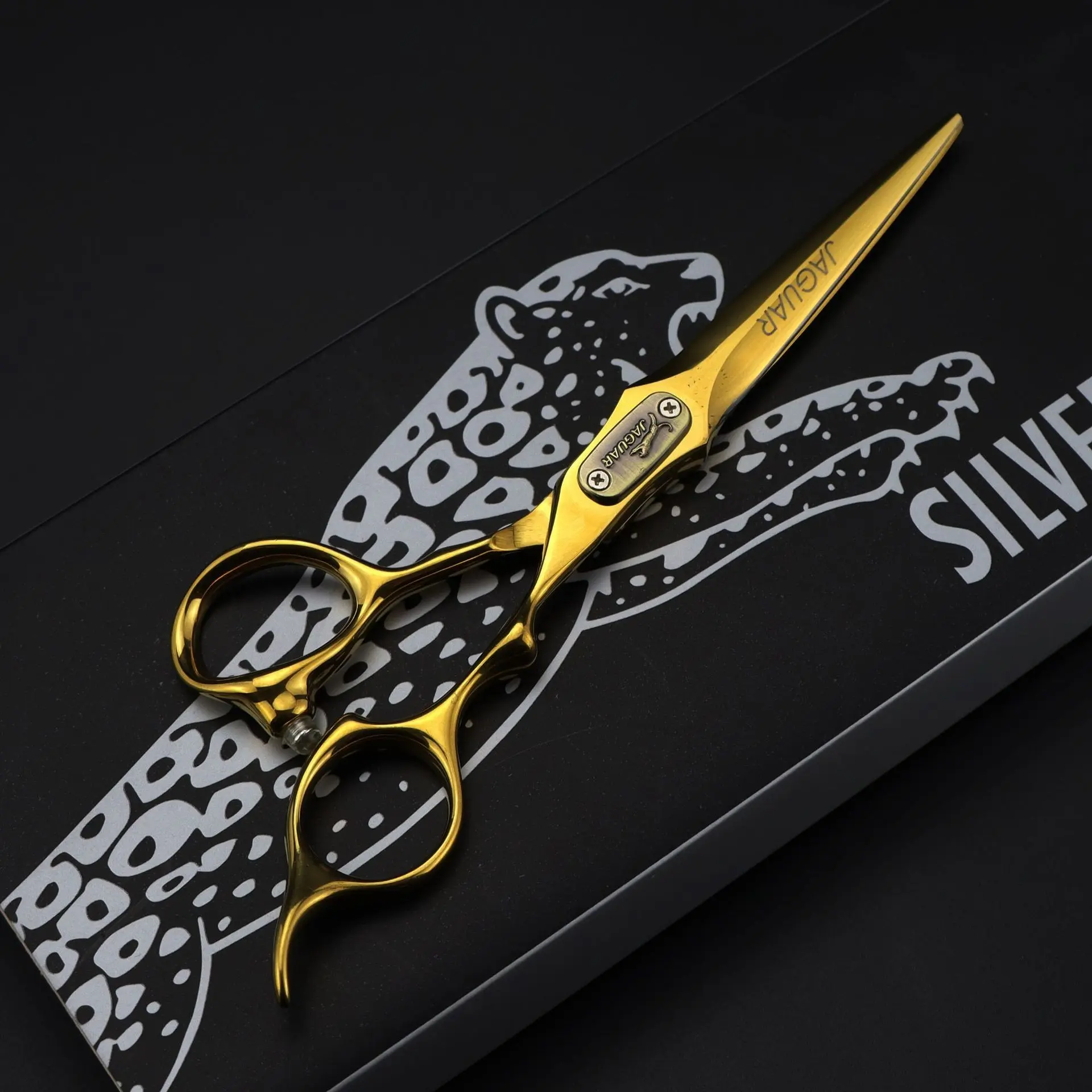 6.0 Inch Haircutting Scissors, 440C Stainless Steel, Cutting & Thinning Blades, Ideal for Salons & Home Use, Hair Thinning Shears