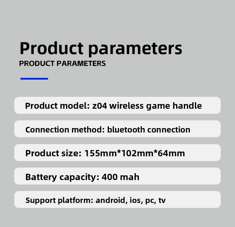 Wireless Bluetooth Handle Charging Base Magnetic Steam Gamepad Hall Rocker Android/iOS/PC PS5 Controller with Touchpad PS4 Turbo Set play vital accessories retro game console stick lever back thumbsticks grip dual vibration double Xbox function axis gyro