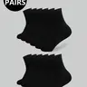 Unisex Sweat-Absorbent Crew Socks (5/10/20 Pairs), Athletic Sports Socks Breathable Comfortable Multi-Purpose Mid-Calf Socks, Casual Minimalist Style Socks for Daily Wear
