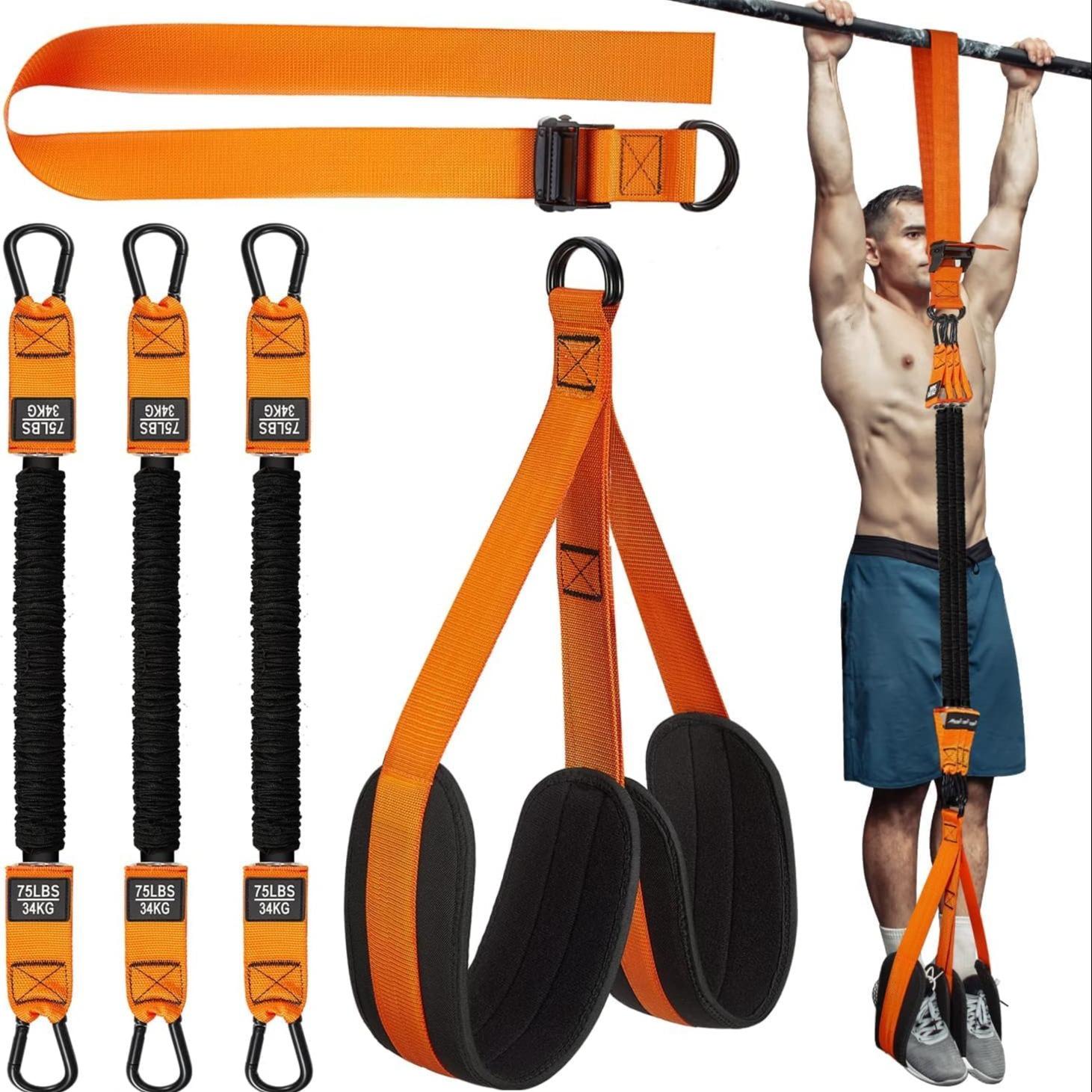 Pull Up Assist Band, 1 Set Adjustable Weight Knee Support Strength Training, Strength Training Equipment for Home Gym Workout, Stretch Rope, Workout Straps,At Home Gym Fitness Equipment, Exercise