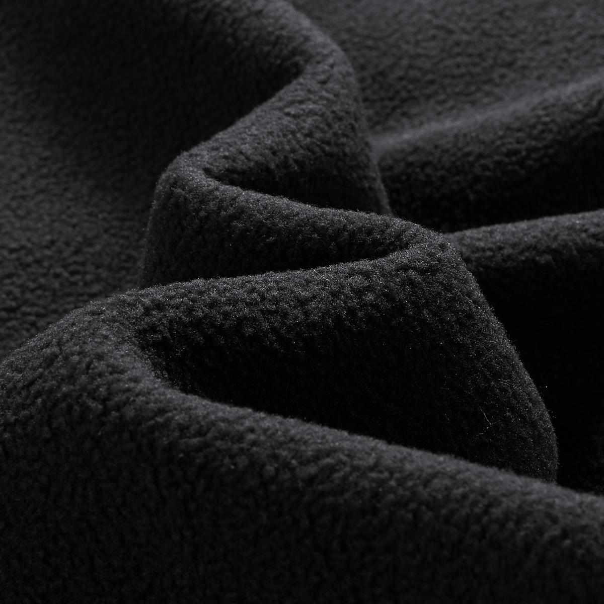 Men's Thermal Fleece Vest Lightweight Warm Winter Jacket, Stand Collar Athletic Sleeveless Vest for Gym, Hiking , Winter Vest, Outdoor Activities, Details, Durable Construction, Fitness Enthusiasts, Hiking Gear, Breathable Fabric, Gym Wear