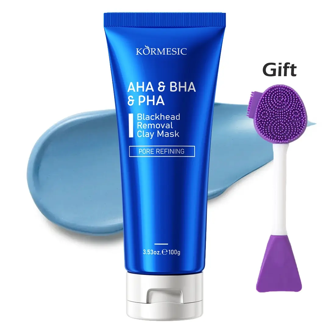 Pore Blackhead Removal Mud Mask |  5 min mud mask |  pore care | Strong Blackhead Absorption | AHA & BHA &PHA