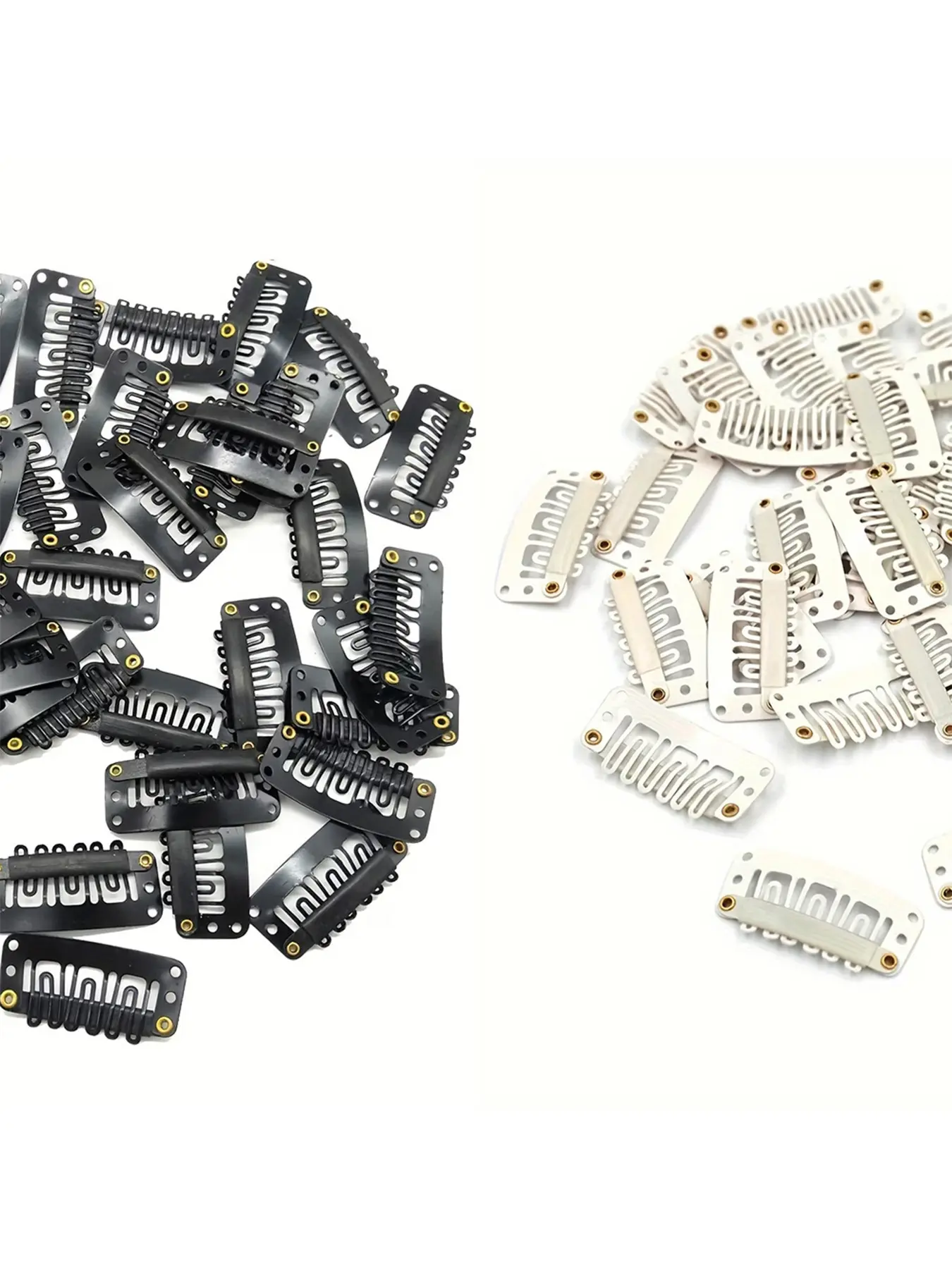 20 Pieces U-Shape Hair Clips, 6 Teeth Extension Clips, and, Hair Accessories for All Seasons, Easy to Use