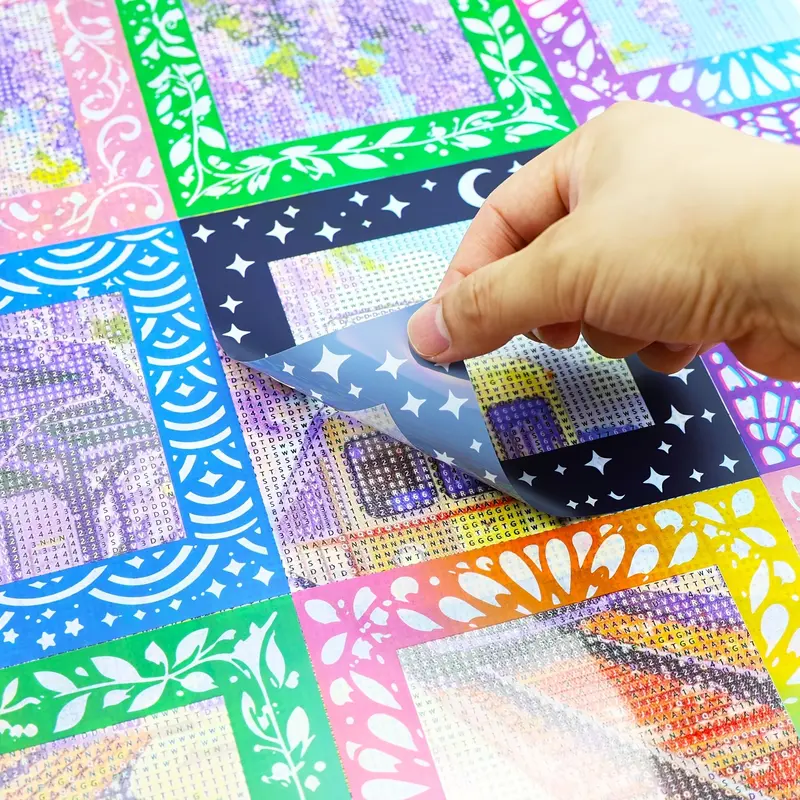 30pcs/box Reusable Diamond Painting Release Film, Non-Stick Release Paper, DIY Diamond Painting Tool Accessory Set, Ideal for Crafting