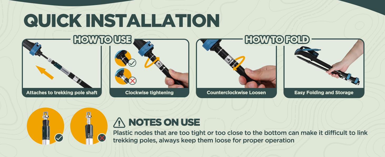 Hiking Stick,1PC Trekking Pole Collapsible Hiking Pole,Lightweight Folding Adjustable Travel Walking Stick with EVA Foam Grip for Men Women