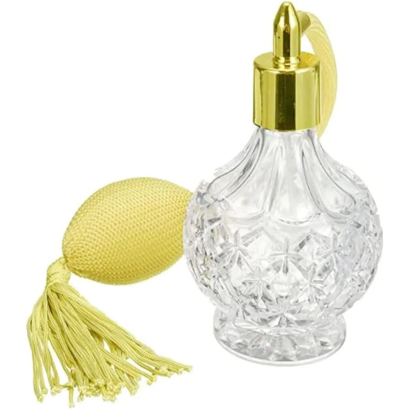 80ml Clear   Style Perfume Bottle  Long  Tassels Atomizer Pump Refillable Glass Bottles Makeup Tool