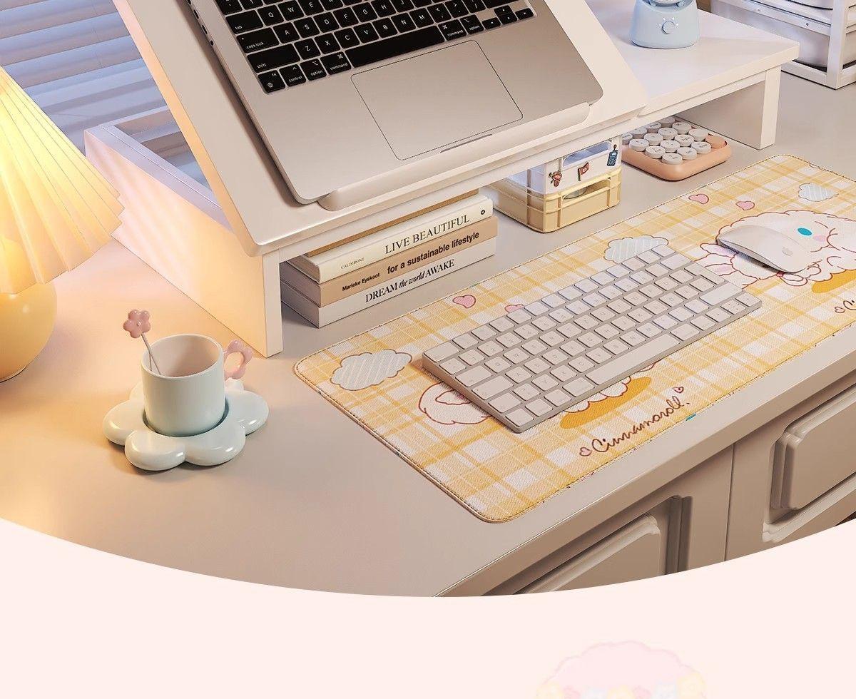 Height-adjustable computer stand, cooling rack, adjustable lift shelf, laptop desktop base, elevated support bracket