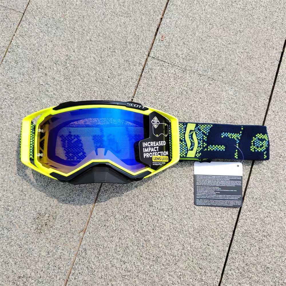 Motorcycle Goggles-TPU Frame Anti-Wind Dust Snow Off Road ATV Dirt Bike Ski Goggles for Riding, Snowboarding & Sports mx atv dirt windproof goggles cycling sunglass outdoor glasses bicycle glasses unisex eye glasses good r glasses performance eyewear