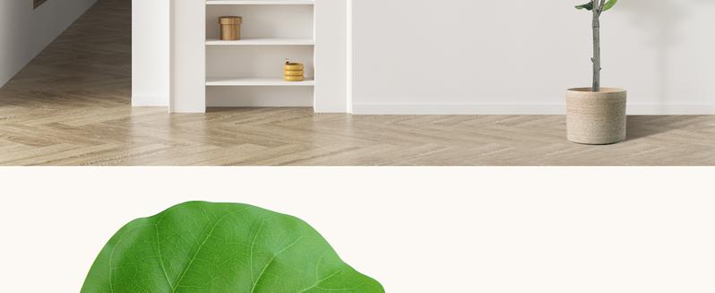 Artificial Fiddle Leaf Fig Tree 5ft - Faux Ficus Tree Nearly Natural Indoor Outdoor, UV-Resistant Tall Artificial Plants, Standing Fake Plant Tree for Home Office Living Room Decor