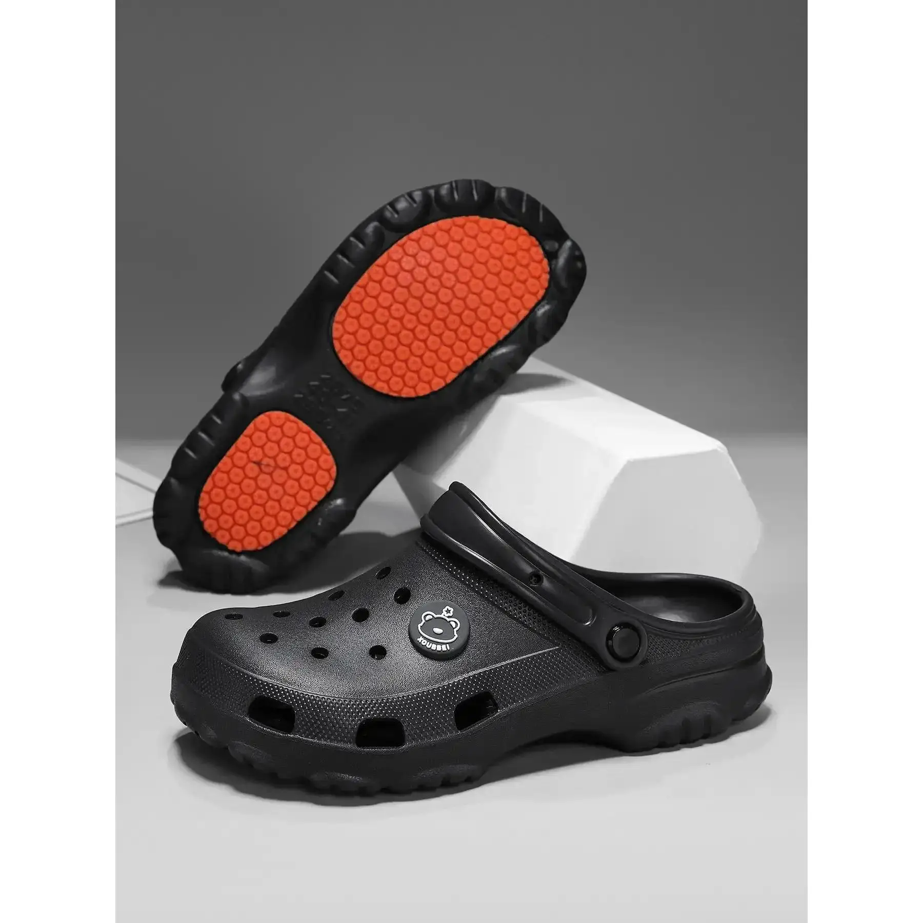 2026  Women's One-Step Shoes, Casual Breathable Cute Hollow-Out Sandals with Arch Support, Anti-Sole, Indoor Outdoor Comfort Soft, Hollow Out Clogs, Water Clogs, Lightweight Breathable