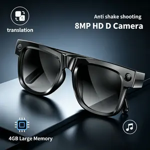 2026 Ag19 Smart Glasses, 1080P HD Camera, WiFi Transmission, Call & Music Playback, 4GB Memory, Ai Features, Outdoor & Driving Use