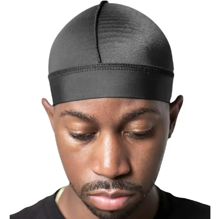 Baby Silky Wave Cap - 360, 540 & 720 Waves, Soft Breathable Durag Skull Cap Beanie, New Model for Infants