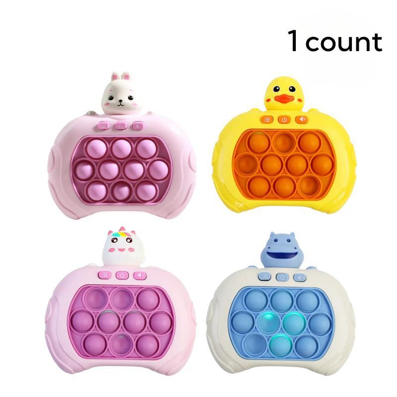 Cartoon Animal Design Push Pop Bubble Sensory Toy, 1 Count Whack a Mole Game, Stress Relief Toy for Kid, Decompression Squeeze Stress Relief Fidget Cartoon Animal Design Push Pop Bubble Sensory Toy, 1 Count Whack a Mole Game, Stress Relief Toy for Kid, Decompression Squeeze Stress Relief Fidget