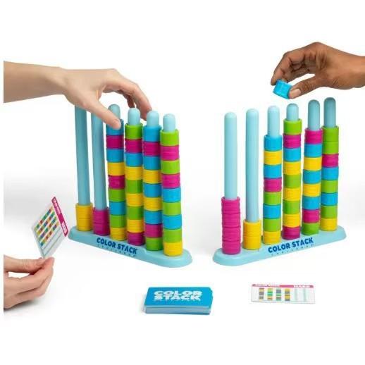 New Fun Color Stacking Puzzle Game, Perfect for Parties & Family Game Nights