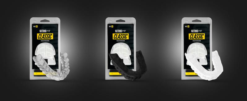 2 Pack Classic Mouth Guard for All Sports (Transparent)