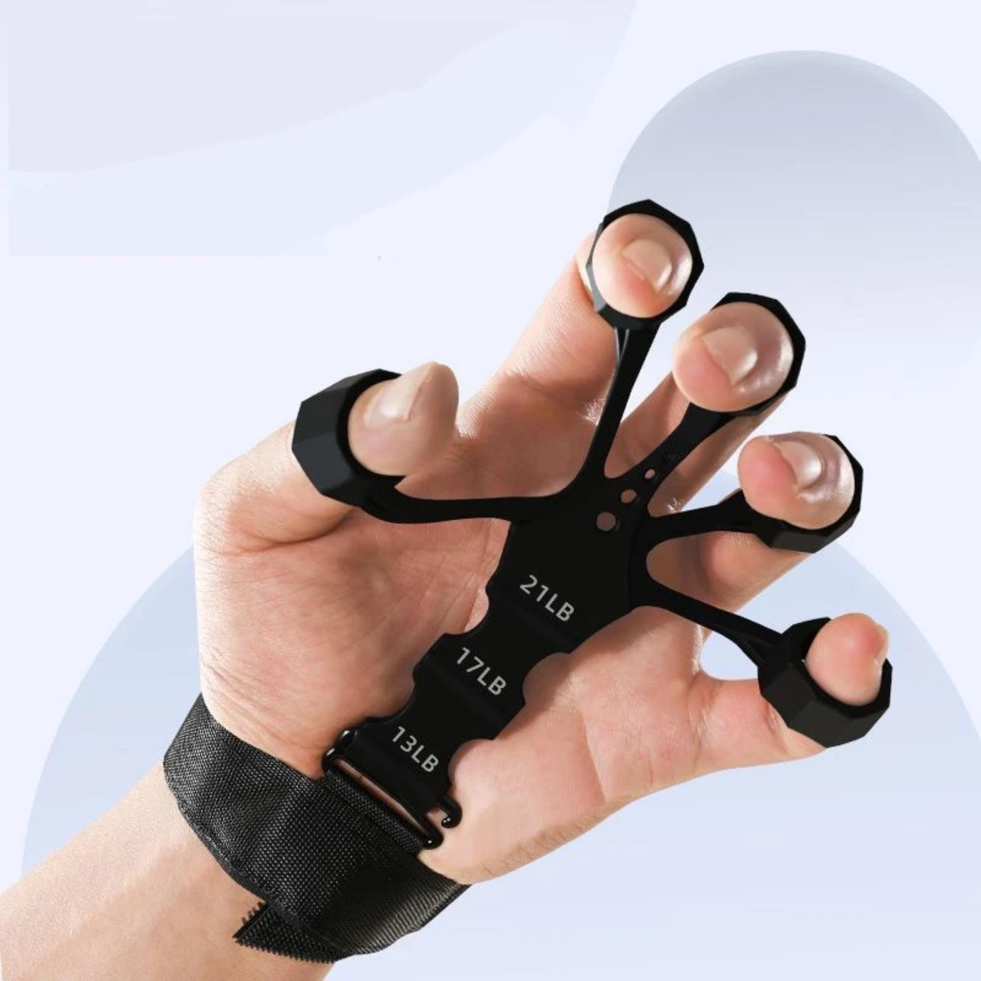Finger Flexion and Extension Training Device Finger Flexibility Rehabilitation Grip Strength Device Wrist Exercise Elastic Band