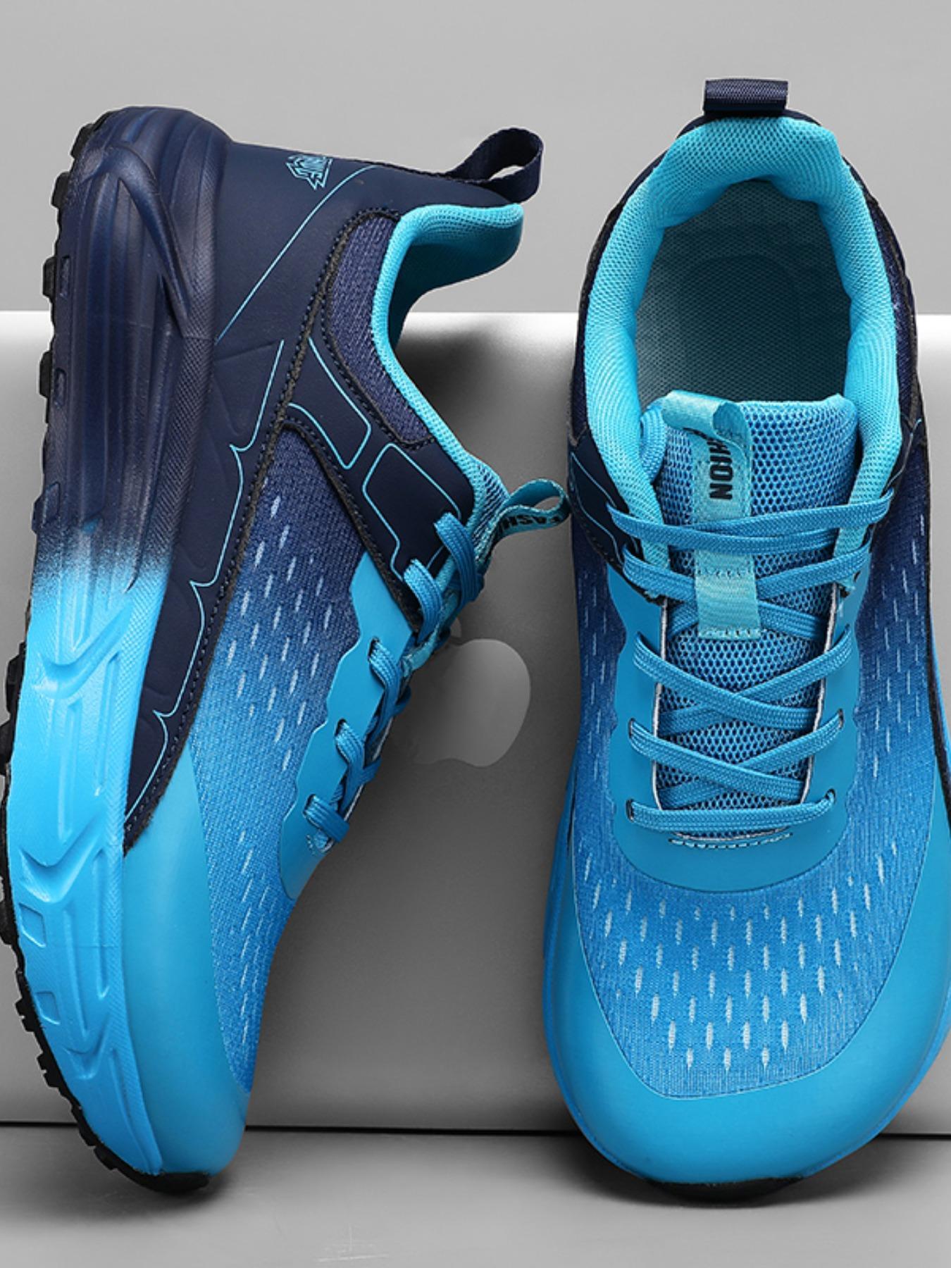 Men's  Chunky Running Sneakers, Breathable Mesh Upper, Ultra-Cushioned Thick Sole, Casual Athletic Shoes for American Runners