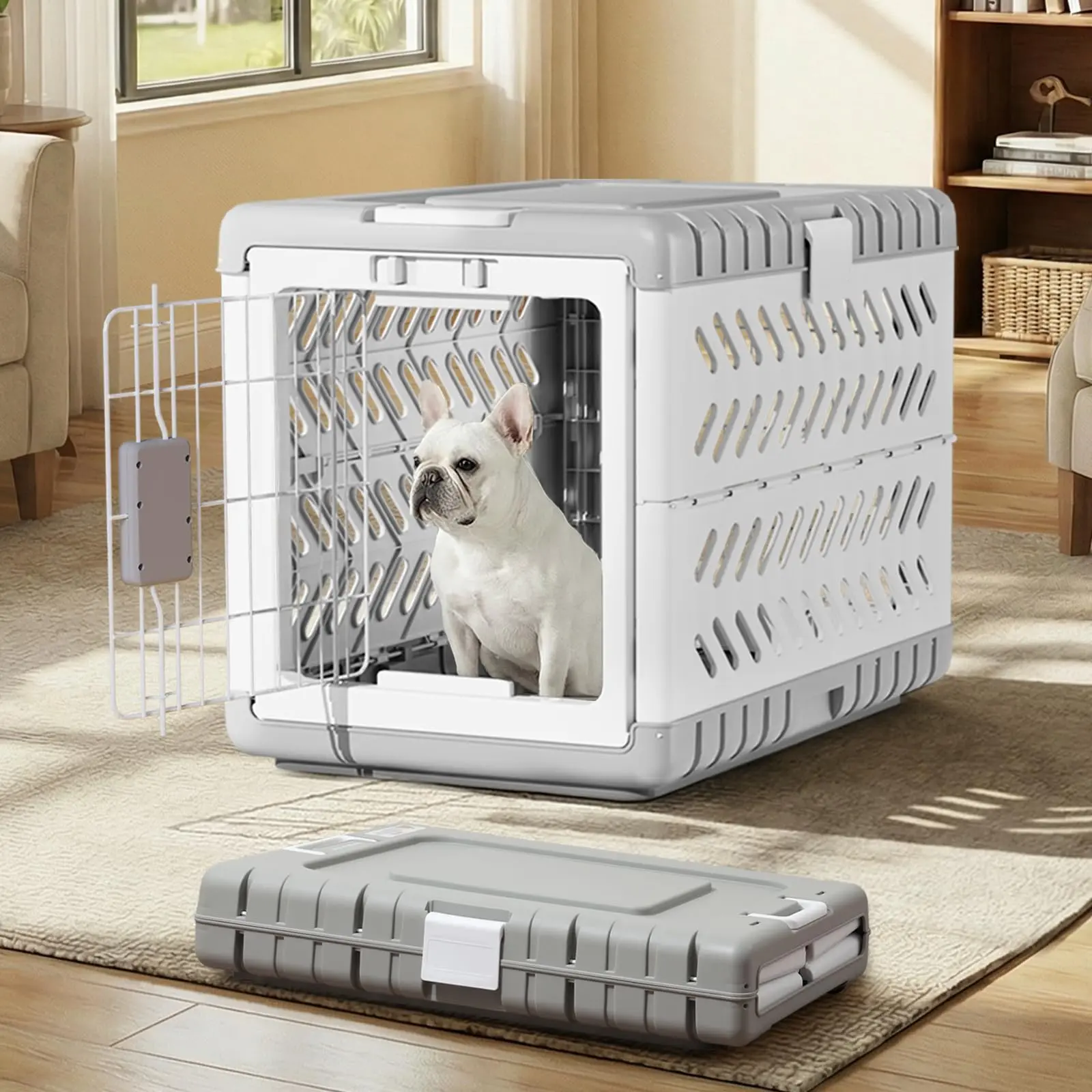 Collapsible Dog Crate for Large/Medium Dogs Collapsible Dog Crate for Large/Medium Dogs
