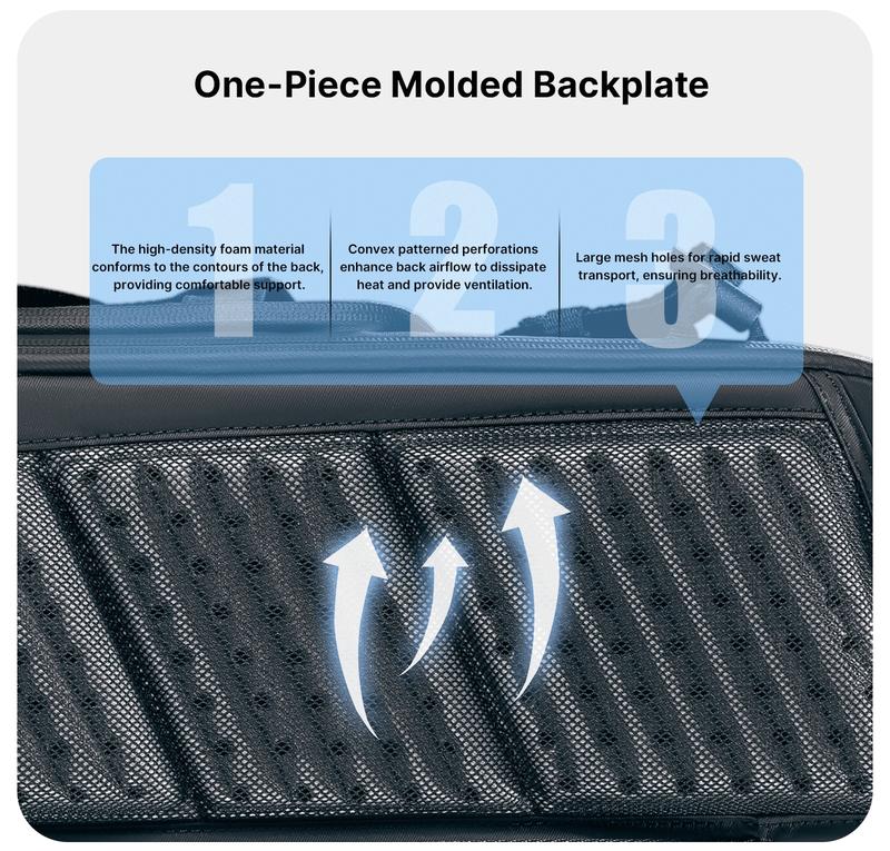 Ulanzi BP09 Camera Backpack 22L Large Capacity Waterproof Digital SLR Camera Photography Travel Bag Tripod Holder Outdoor Video