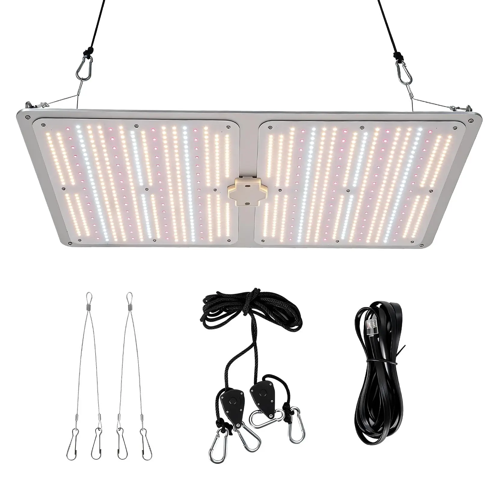 GARVEE 150W LED Grow Light with Full Spectrum Diodes, Dimmable Sunlike Lights for Seedling Veg & Bloom Plant Grow Lamp for Grow Tent