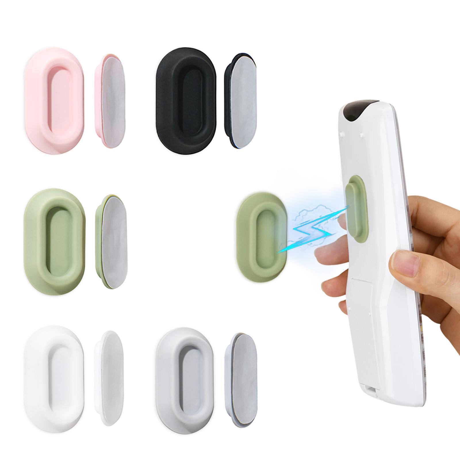 Magnetic Remote Control Holder, 2 Counts Self-adhesive Wall Mounted Remote Control Storage Bracket, Remote Control Holder for Remote Controls, Chargers, Organizer, Cell Phone Mount, Cellphone Car Holder, Magnetic Phone Mount Suction # TOP PICKS